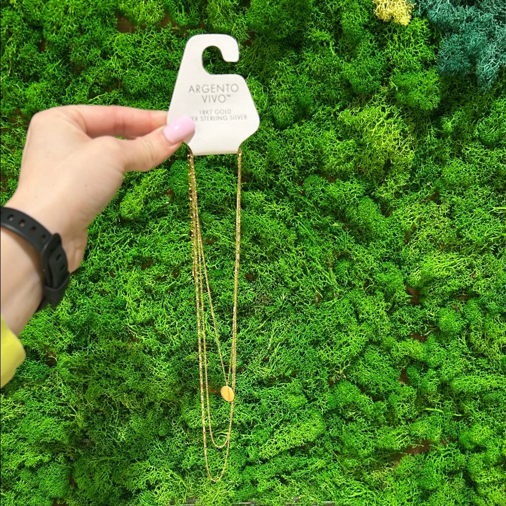 Argento Vivo Gold Layered Necklace 🇨🇦